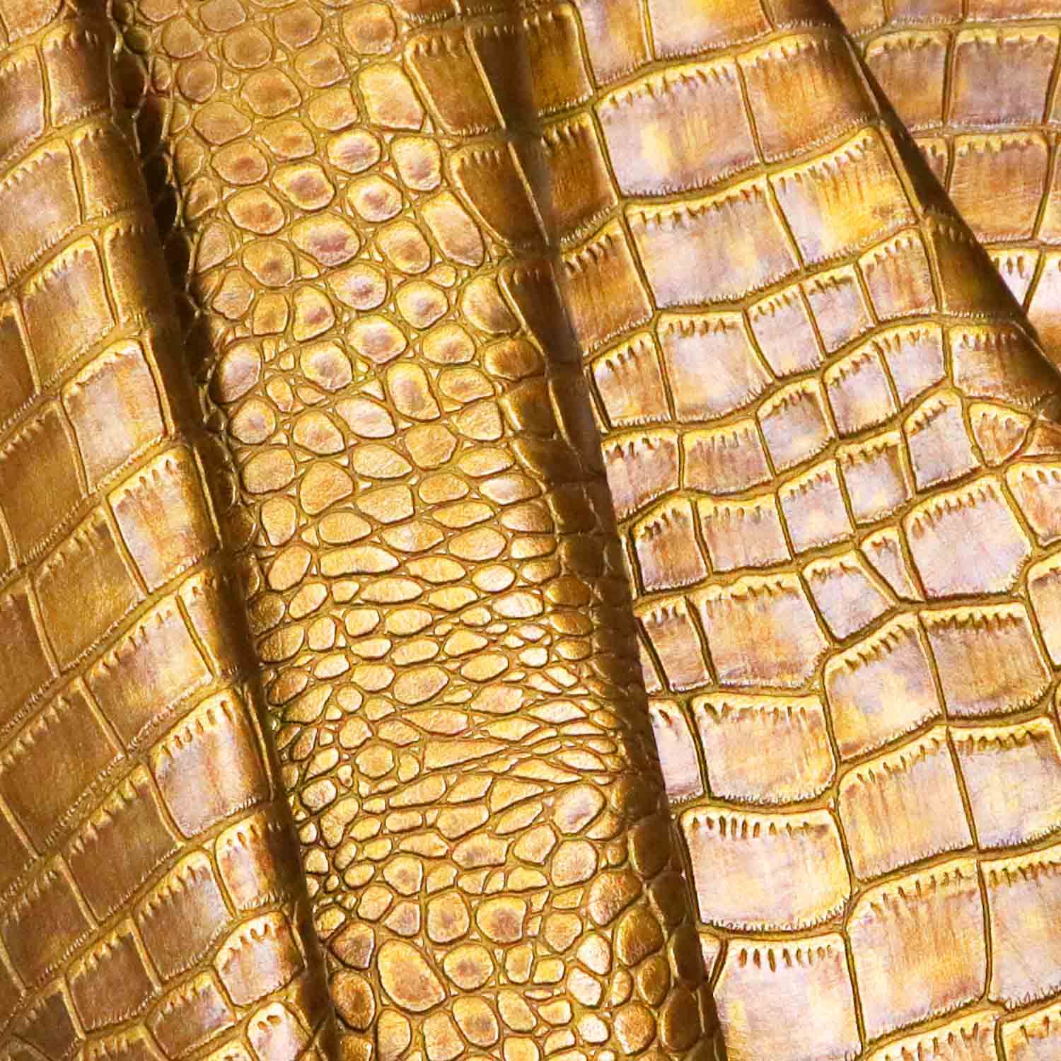 Custom Snake Skin Embossed ຫນັງ PU