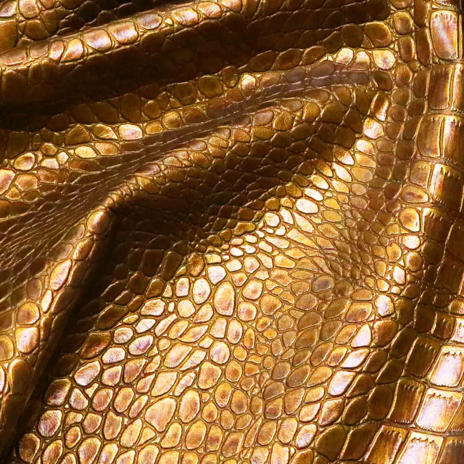 Custom Snake Skin Embossed ຫນັງ PU