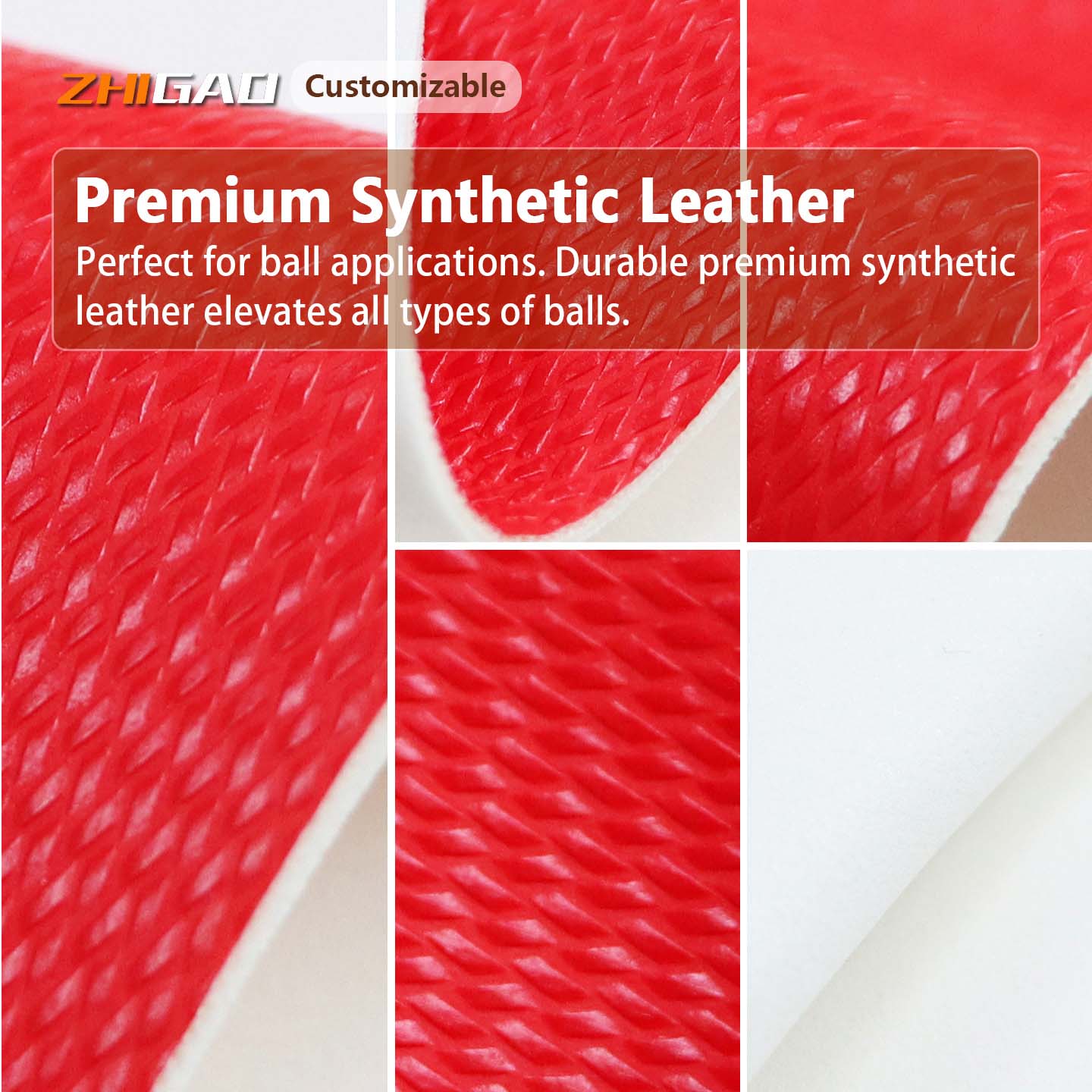 PU Ball Leather Basketball & Football Sports Leather