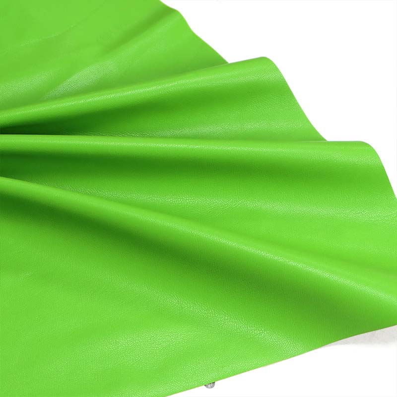 Super Soft Woolen Backing Elastic PU Faux Leather ສໍາລັບເຄື່ອງນຸ່ງ