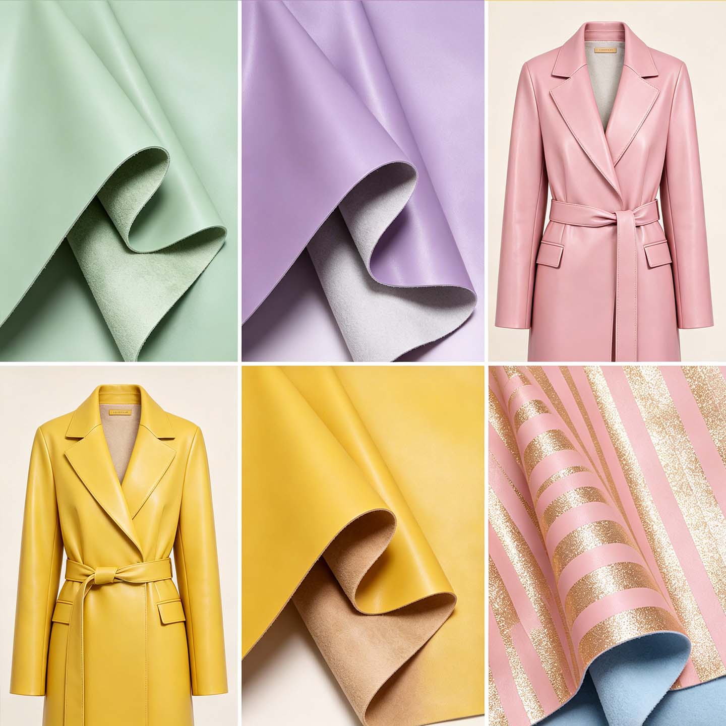 ໜັງ PU ໜັງ Lambskin ອ່ອນນຸ້ມທີ່ສຸດ ສຳ ລັບເຄື່ອງແຕ່ງກາຍທີ່ທັນສະ ໄໝ ຫຼືຊຸດກະໂປງແລະກະໂປງທີ່ ເໝາະ ສົມທີ່ສຸດ