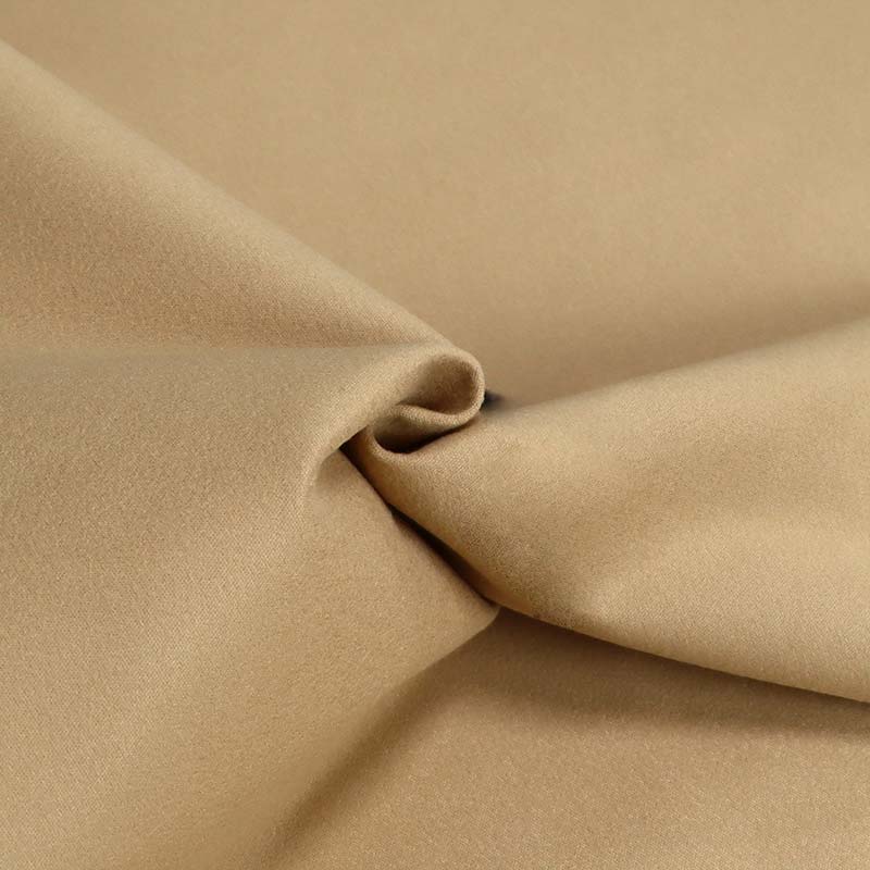 Super Soft Woolen Backing Elastic PU Faux Leather ສໍາລັບເຄື່ອງນຸ່ງ
