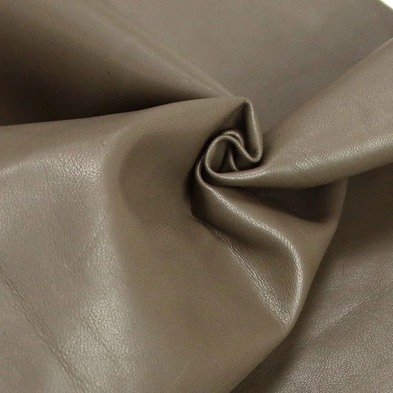 GRS Recycled Backing PU Leather for Jackets Garments
