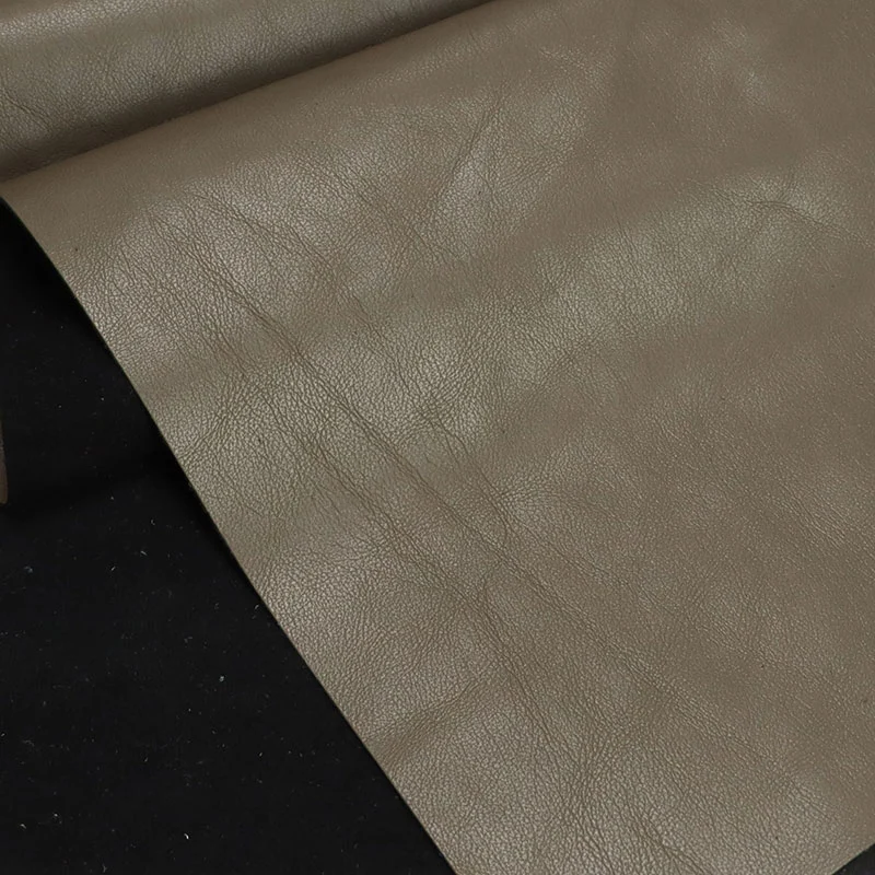 GRS Recycled Backing PU Leather for Jackets Garments