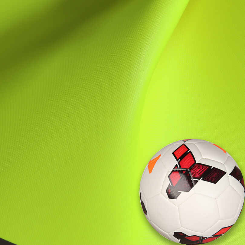 Fluorescein Footballs Balls ຜ້າຫນັງ PU