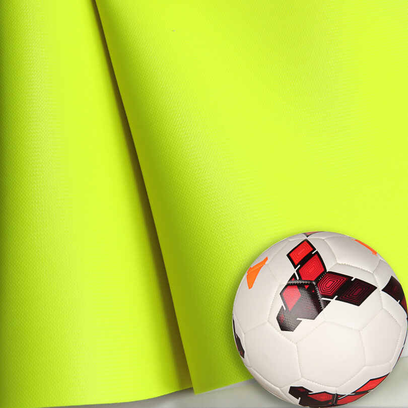 Fluorescein Footballs Balls ຜ້າຫນັງ PU